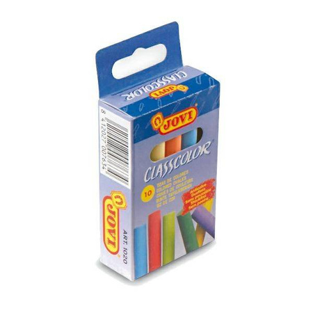 Kreda kolorowa 10 sztuk okrągła Classcolor JOVI