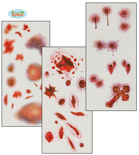 Zestaw tatuaży do twarzy i ciała