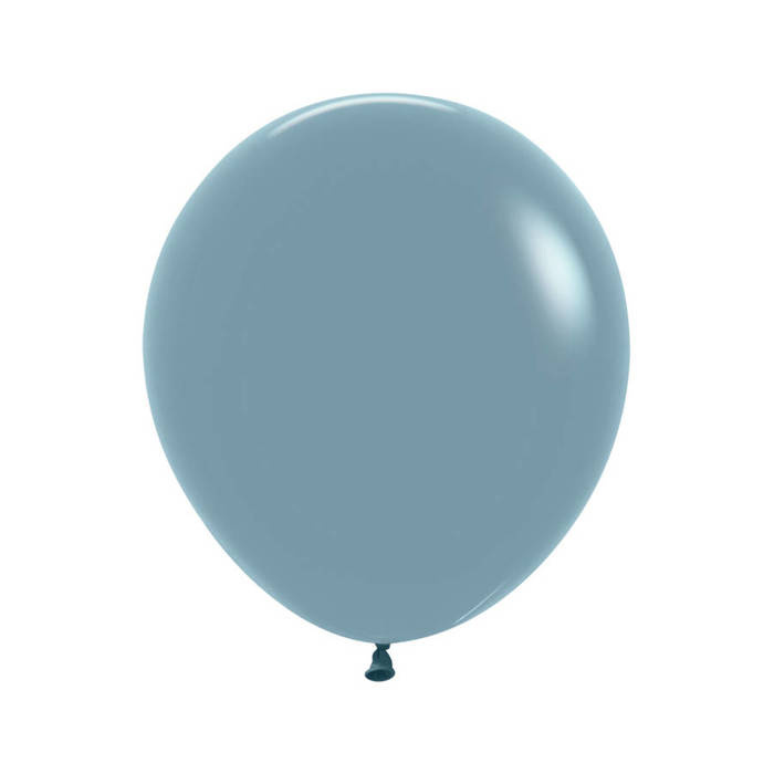 Balon lateksowy 18 cali Sempertex 1 szt. Pastel Dusk Blue