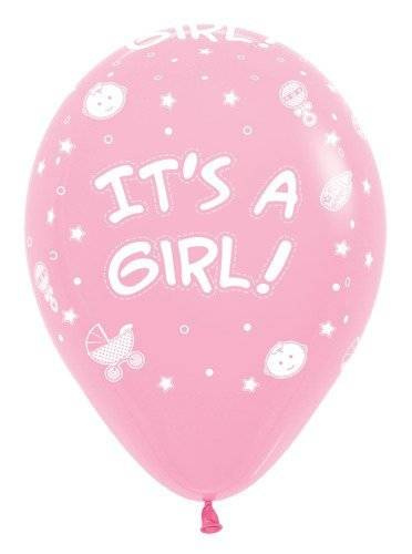 Balony Sempertex It's a Girl 12'' 12 szt