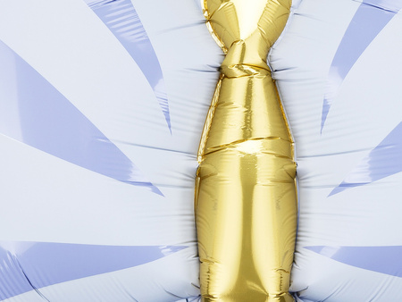 Balon foliowy Motyl, 69x69 cm, błękitny