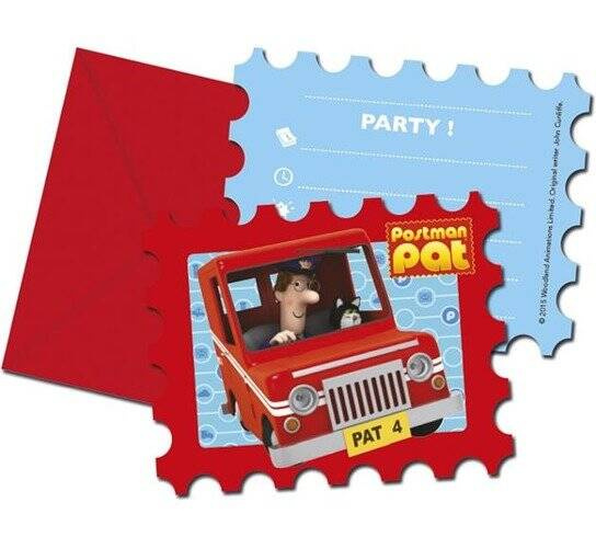 Zaproszenie LISTONOSZ PAT 6szt