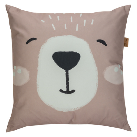 Poduszka dekoracyjna seria Leśne Zwierzątka MIŚ brązowa 1 szt.