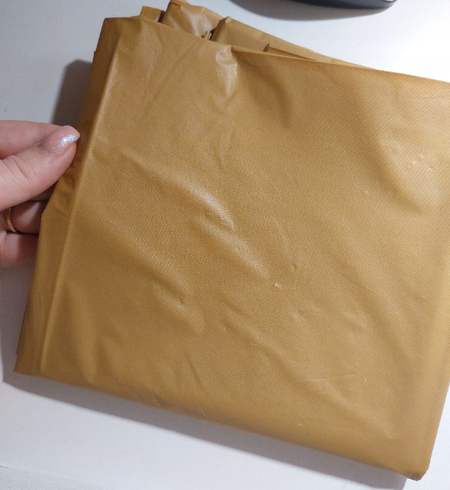 Obrus foliowy ZŁOTY 137 x 274 cm matowy