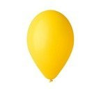 Balon Gemar jednokolorowy 12 cali 1 szt żółty