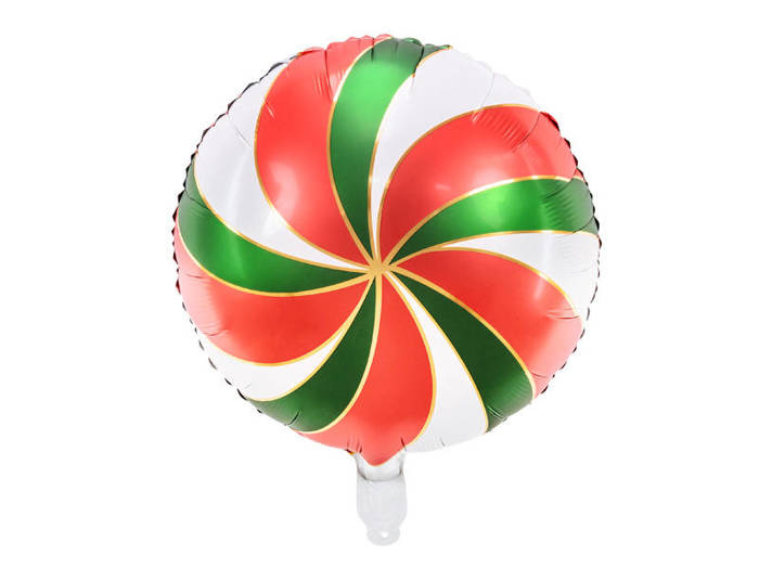 Balon foliowy Cukierek Świąteczny 35 cali