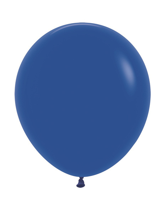 Balon lateksowy 18 cali Sempertex Solid 1 szt. Royal Blue