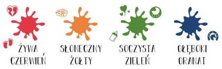 Tusz do Little NIO poduszki wymienne kolorowe