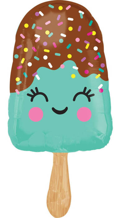 Lód na patyku Happy Ice Cream balon foliowy