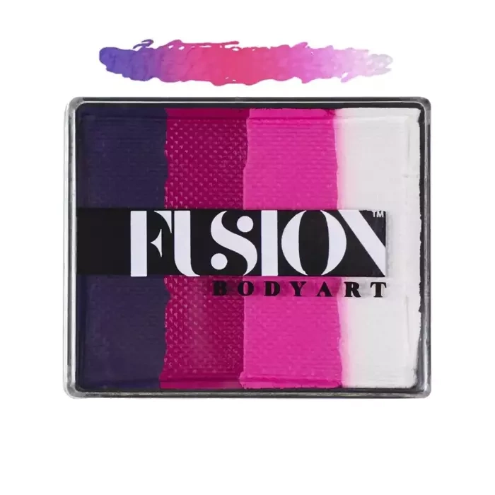 FUSION Body Art Rainbow Split Cake farba do malowania twarzy i ciała 50 gram