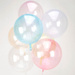 Kula Clearz Crystal balon Bubble transparentny niebieski Anagram 46 cm