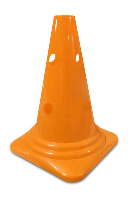 Pachołek gimnastyczny 30 cm z otworami