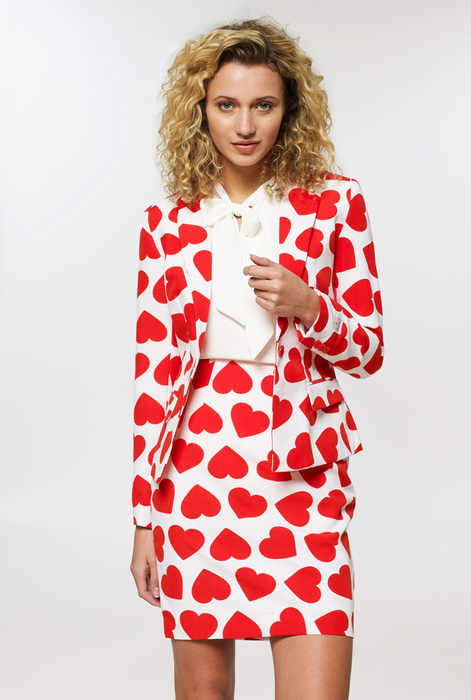 Garnitur damski QUEEN OF HEARTS zestaw