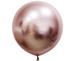 Balon kula platynowa różowo złota Beauty&Charm Chrome (Shiny, Glossy) 24 cale 2 szt.
