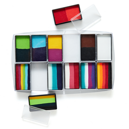 Paletka farb do twarzy Global Colours - Carnival One Stroke