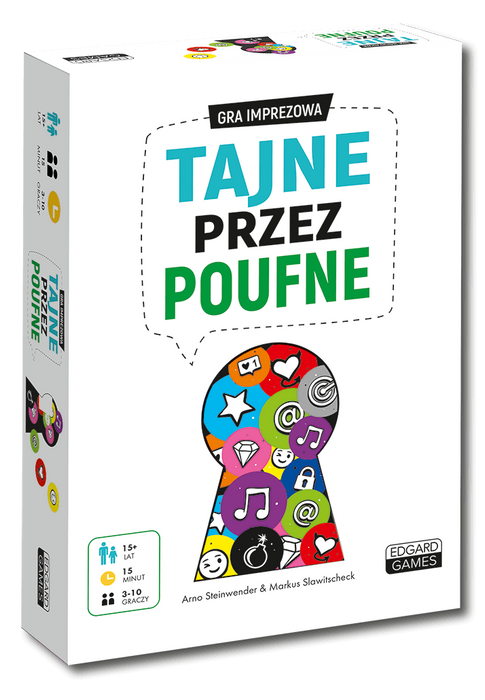 TAJNE PRZEZ POUFNE Gra imprezowa