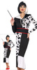 Strój damski Cruella De Mon Halloween