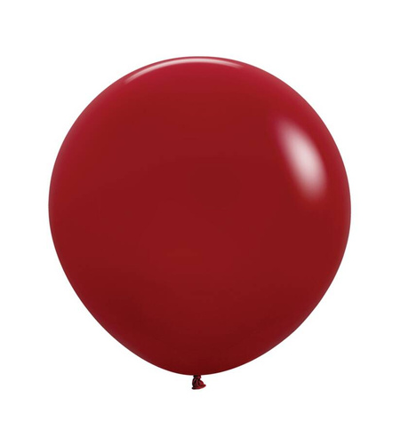 Balon 24 cale Sempertex Solid 1 szt. Imperial Red