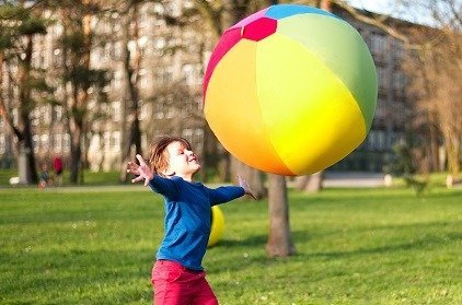 Piłka Balonowa XXL Tropikalne Liście