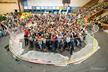 Płyn do baniek mydlanych Słupskie Bańki Mydlane 1L + Kijek 3 oczka ZESTAW