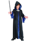 Strój CZARODZIEJ elegant niebiesko - czarny