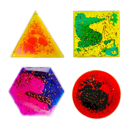 Gniotki sensoryczne z cieczą squishy 4 kształty Tullo