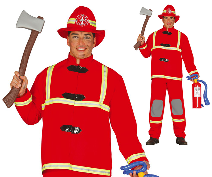 Strażak strój dla dorosłych rozm. 52-54