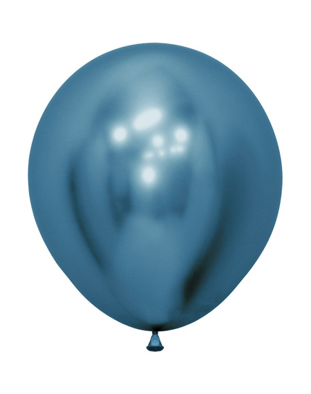 Balony Sempertex Chrome Shiny Reflex Blue 18 cali 1 szt.