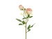 Sztuczny Kwiat - Róża z dwoma pąkami, 55 cm, jasny pudrowy róż