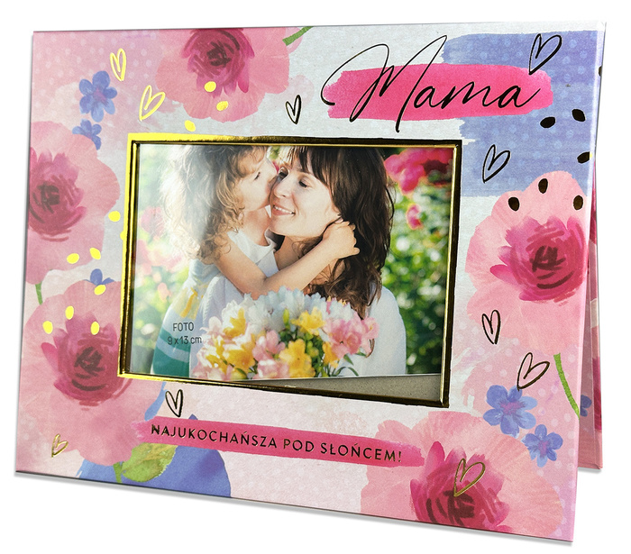 Ramka do zdjęć prezent upominek Dzień Matki 23x18 cm