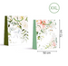 Torebka prezentowa kwiaty i liście Floral XXL 72x50x18 cm mix wzorów