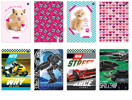 Zeszyt A5 16 kartkowy gładki