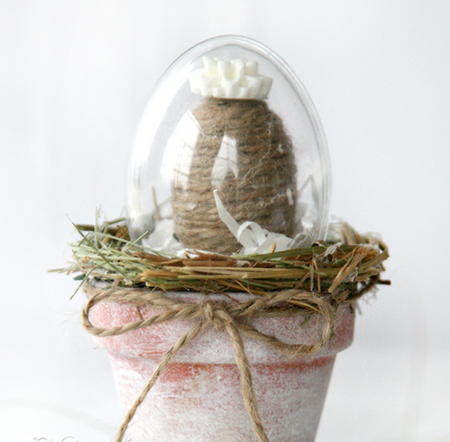 Jajko akrylowe Wielkanocne 6,5 cm 1 szt.