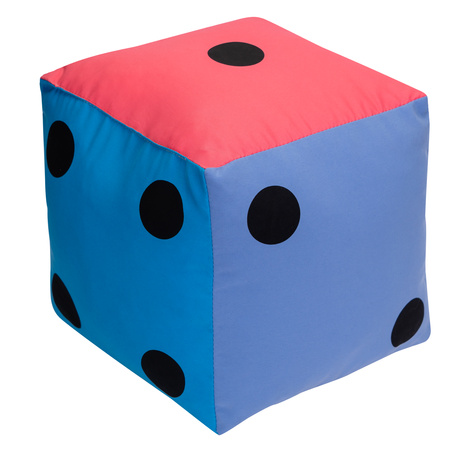 Kostka edukacyjna Pastelowa 20 cm Kropki