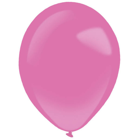 Balony lateksowe Everts Decor Line by Amscan 11 cali 50 szt. Hot Pink