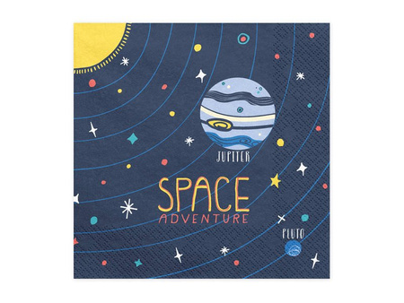 Serwetki Kosmos Space Adventure 33x33 cm 20 szt.