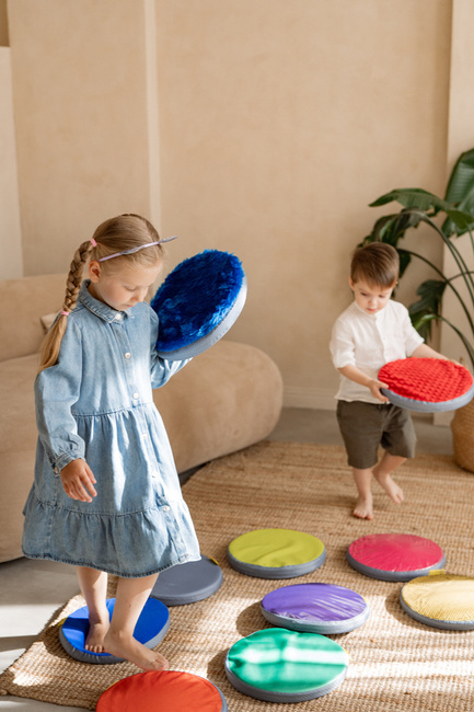 Poduszka Sensoryczna ekoskóra zielona 1 szt.