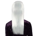 Peruka Biała Wiedźma długa White Witch