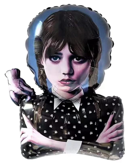 Wednesday balony foliowe zestaw 6 szt.