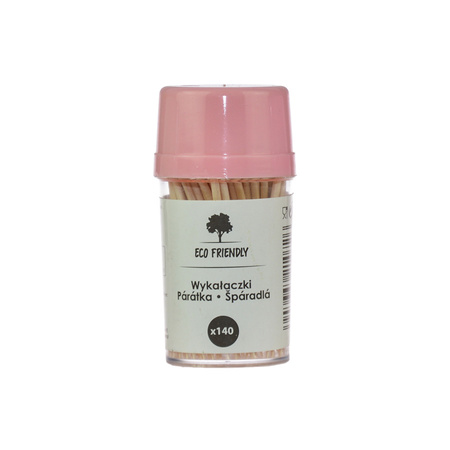 Wykałaczki drewniane 6,5 cm 140 szt.