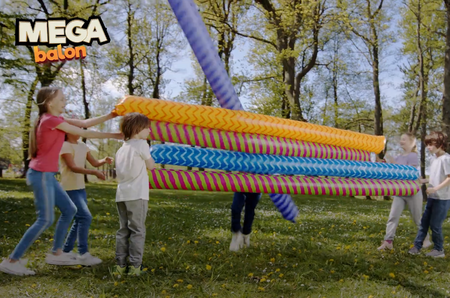 MEGA BALON 3m Epee mix kolorów