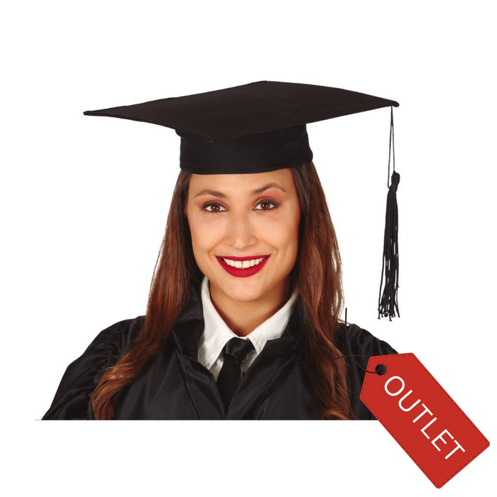 Czapka Absolwenta Studenta dla dorosłych - OUTLET - uszkodzona