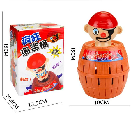 Gra zręcznościowa rodzinna Szalony Pirat