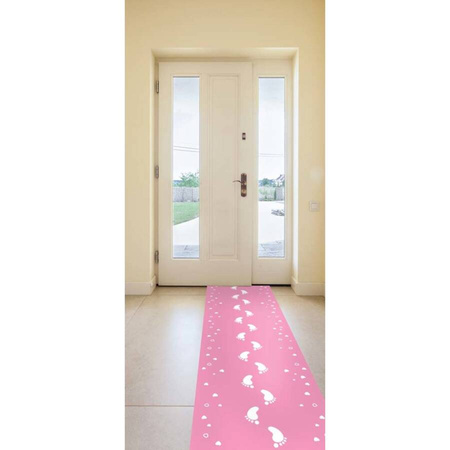 Różowy dywan Baby Girl różowy 250 cm