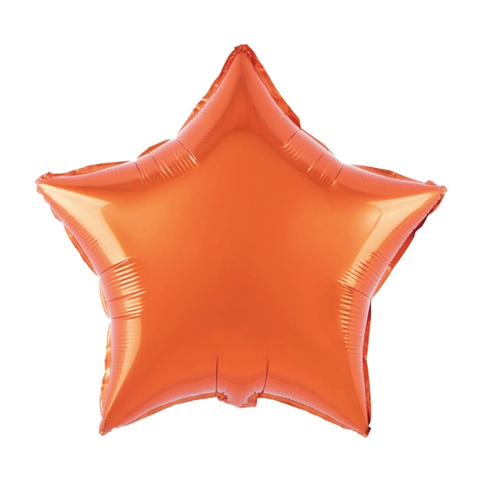 Gwiazdka jednokolorowy balon foliowy 18 cali