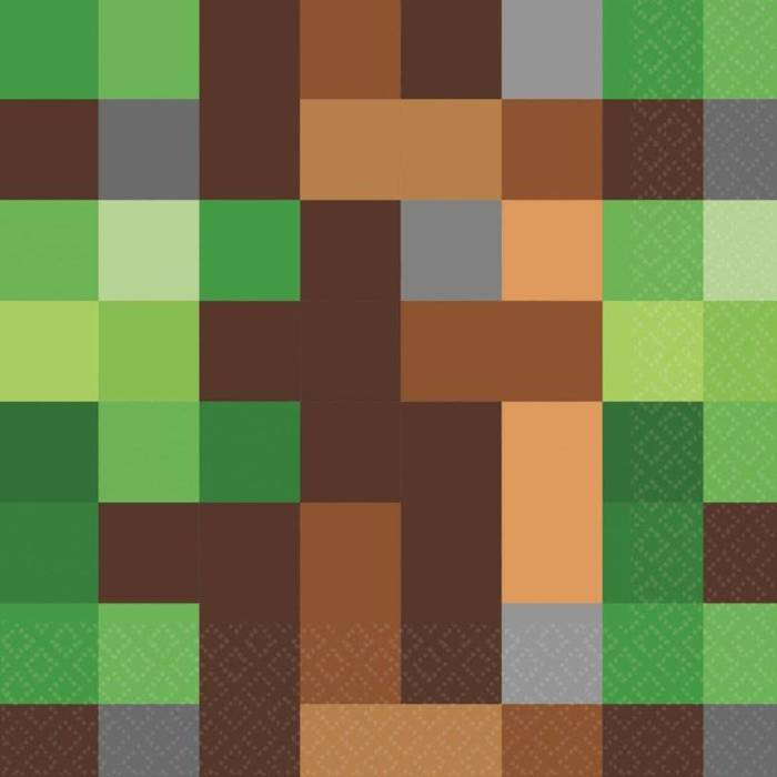 Serwetki Minecraft TNT 33x33 cm 16szt