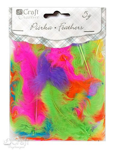 Piórka 5-12 cm 5 g