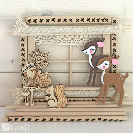 Patyczki kreatywne okrągłe naturalne 50 szt.