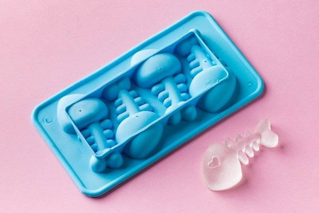 Foremka na lód - RYBKI - NIEBIESKIE