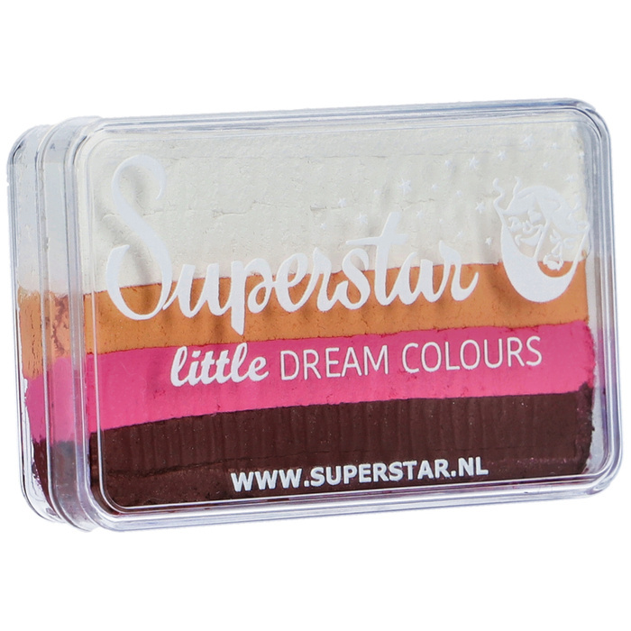 Farba do twarzy i ciała Split Cake Superstar 30g Rose